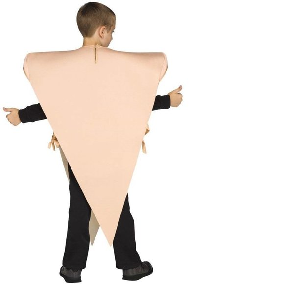 Pizza Slice Halloween Costume 1 Pc Tunic Pepperoni Pullover Kids size up to 12 - Picture 2 of 3